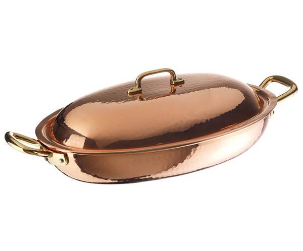 椭圆形铜锅15339