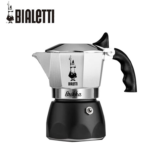 Bialetti/比乐蒂新双阀摩卡壶2杯 BIALETTI-556 银色