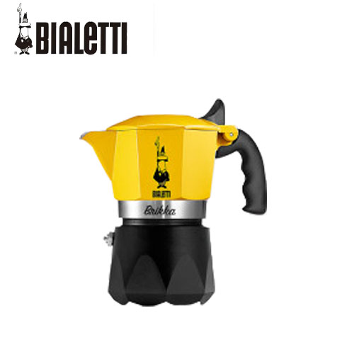 Bialetti/比乐蒂双阀摩卡壶2杯 BIALETTI-624 黄色 