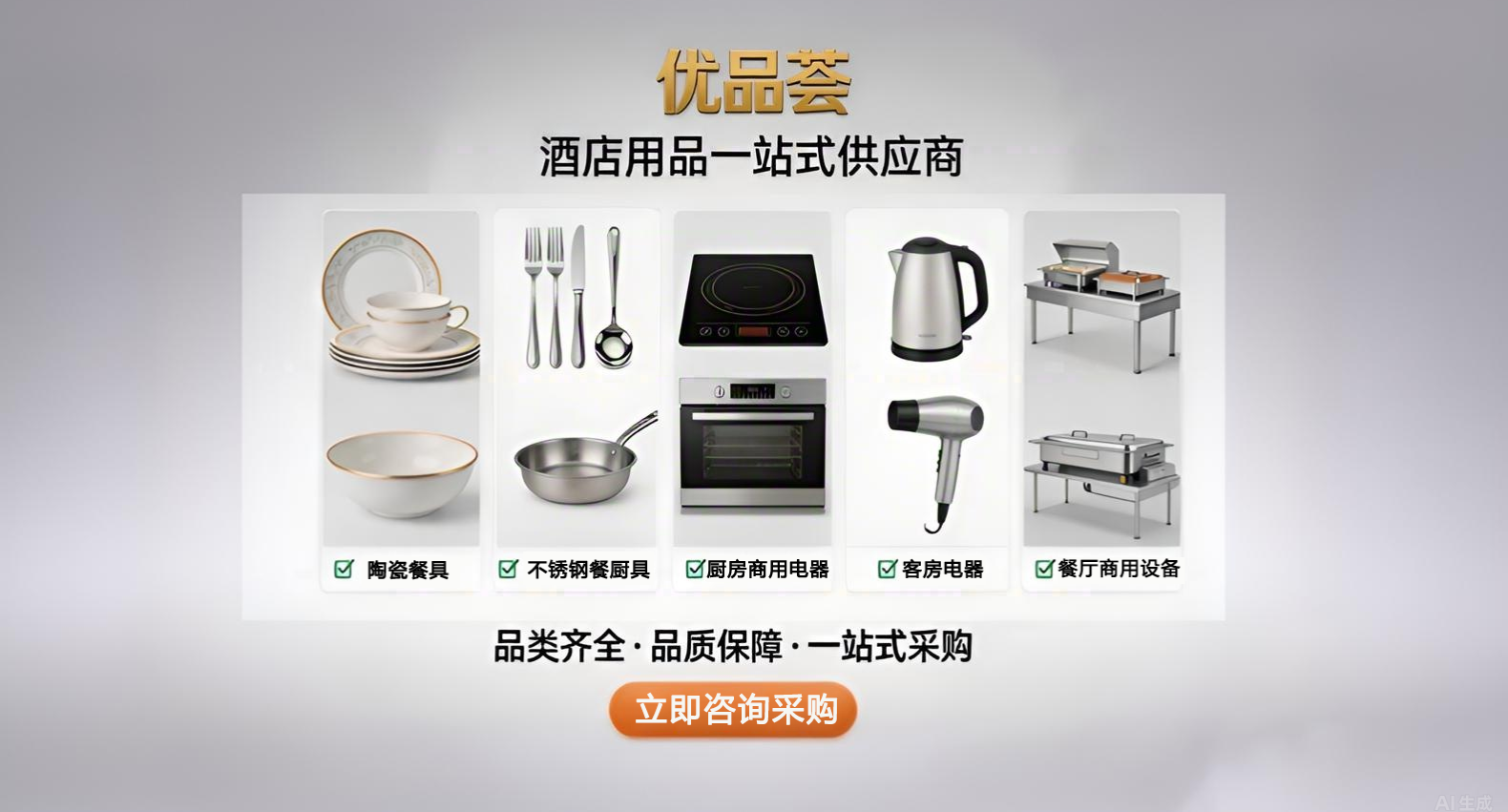 酒店用品一站式采购