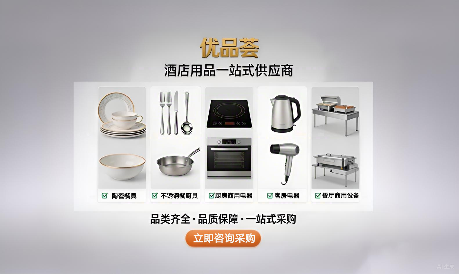 酒店用品一站式采购